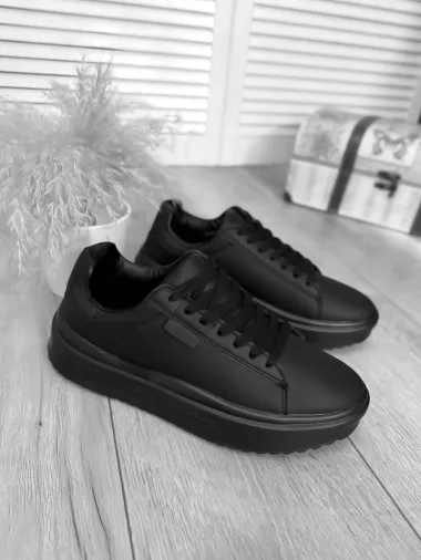 Adidasi barbati casual negri 069 N15-3